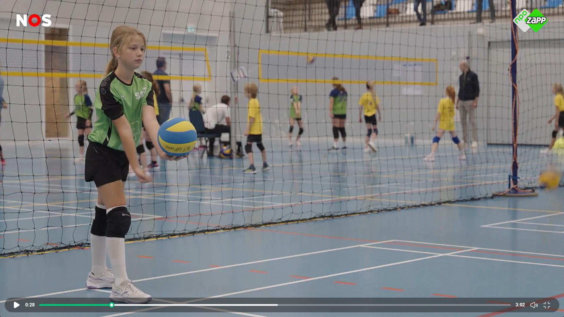 Volley Stars in het Jeugdjournaal
